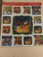Weihnachts Fensterbilder Sticker Deko Nostalgie Weihnachten