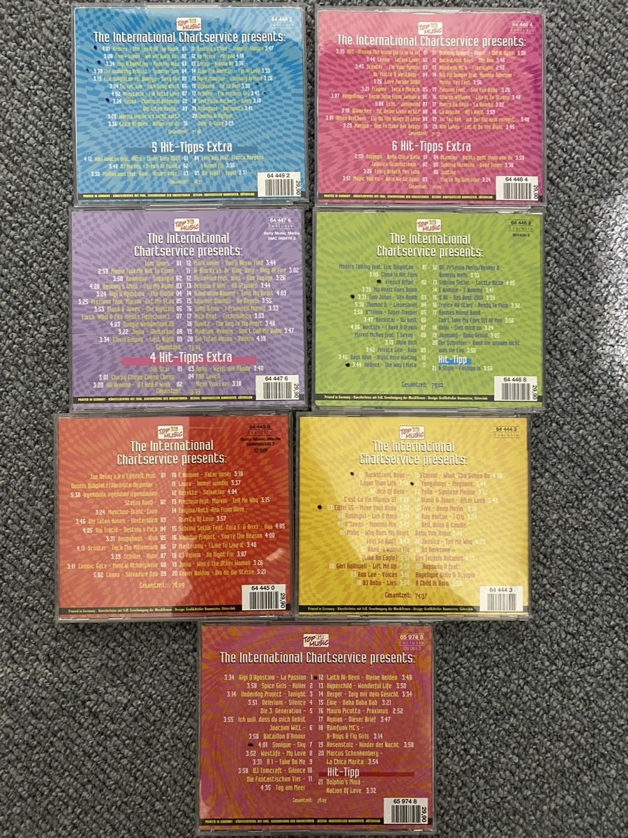 CDs: 31 CD Sampler, Top Hits Jahre 1996-2000 – Gebraucht aus Diessbach b. Büren von cowansville 3
