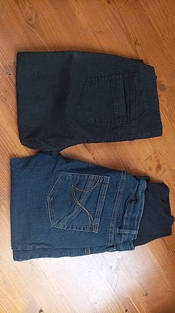 Due paia pantaloni premaman taglia S