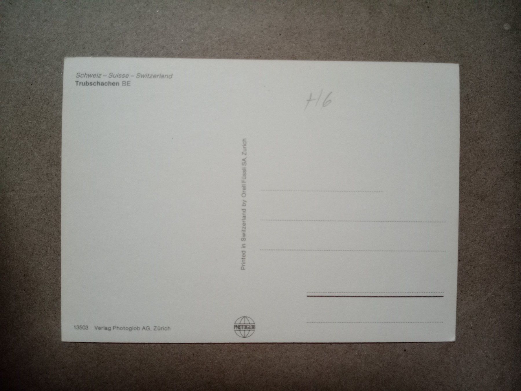 Cartoline postali: Trubschachen Bern mehrbildrig – Usato da Küttigen venduto da Melisch1000 1