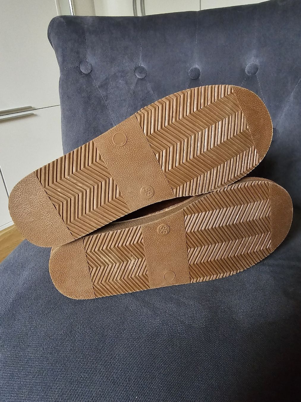 Damenschuhe: bottines brunes, T.38 NEUVES ! – Neu (gemäss Beschreibung) aus Bulle von Diamant.15 2
