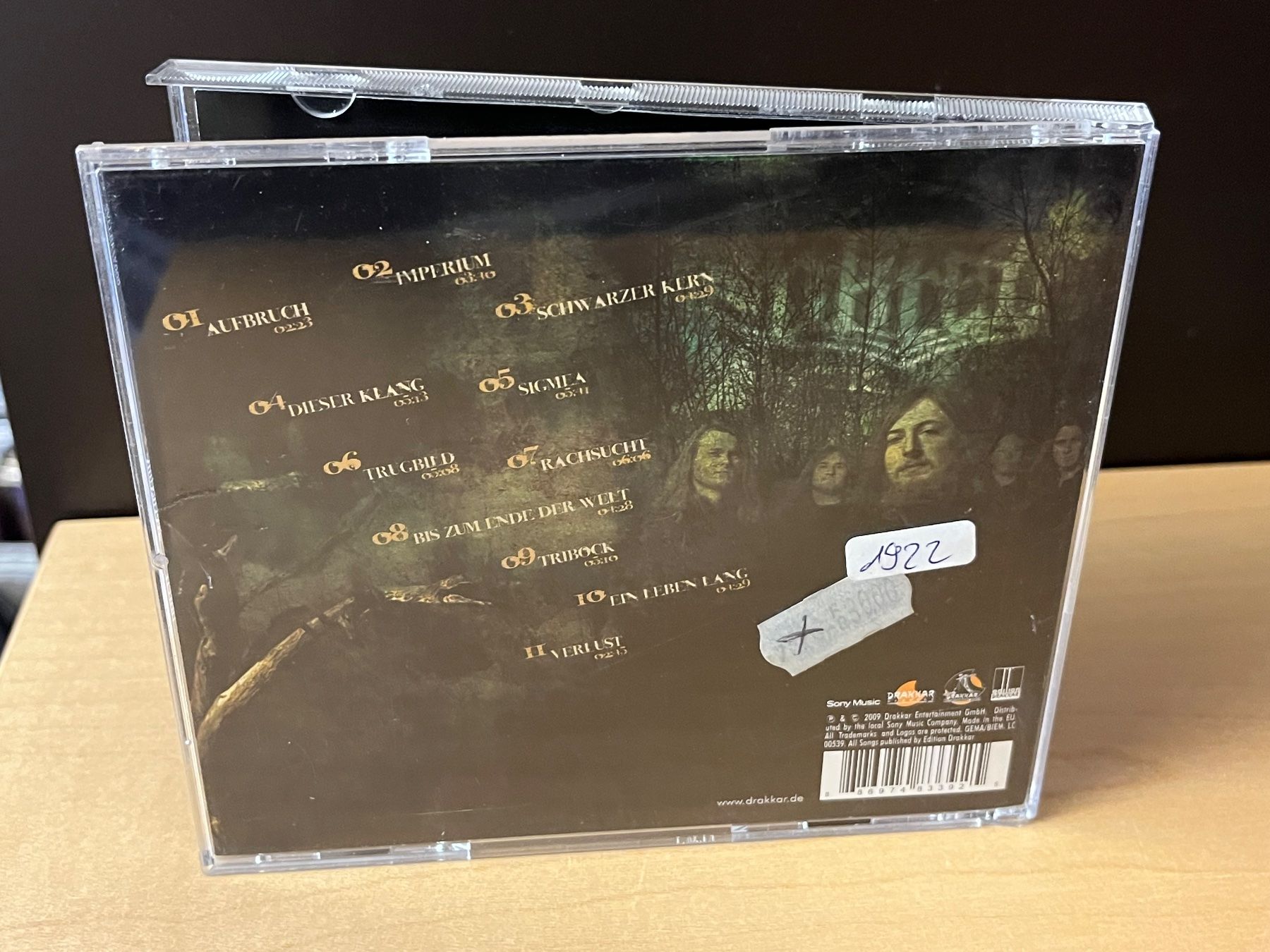 CD: Akrea - Lebenslinie - X01C – Usato da Küsnacht ZH venduto da hardrock.earth 1