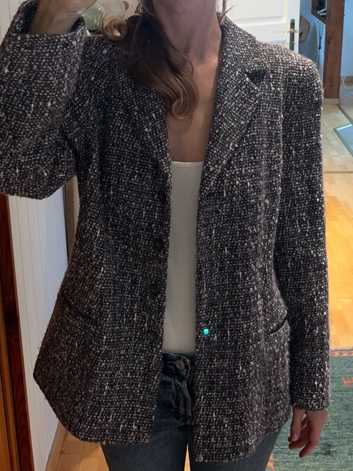 Giacche: Elégance Blazer, Tweed,  Grau , M(?) – Usato da Riet (Neftenbach) venduto da kim_gfw6 9
