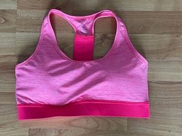 Sport Bustier, pink, neuwertig, Grösse M