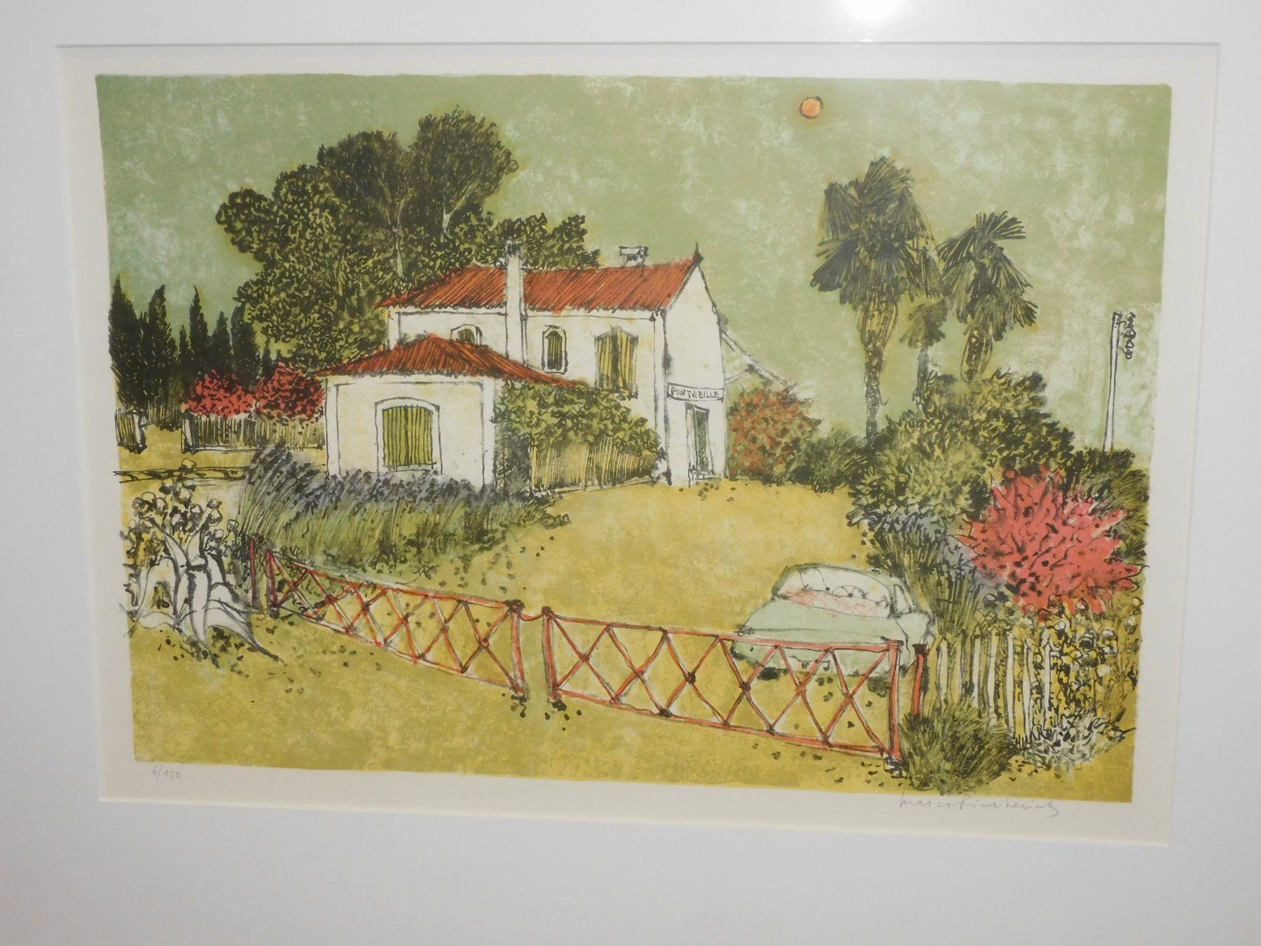 Grafica & Litografie: Luzerner Kunst Original Lithografie v Marco Richterich lim – Usato da Sursee venduto da 76 4