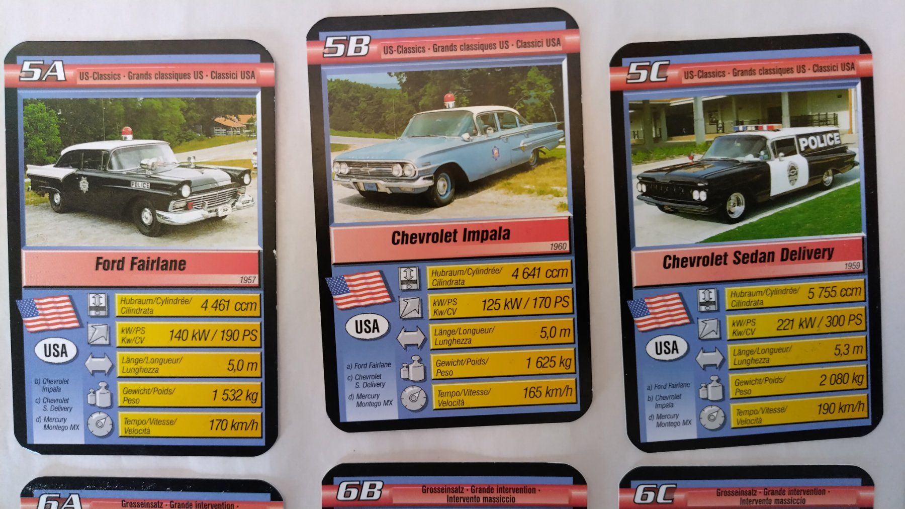 Ravensburger Giochi: Auto Quartett - Blaulicht / Ravensburger ©2004 mit 32 Karten – Usato da Bellach venduto da JingleJerry 6