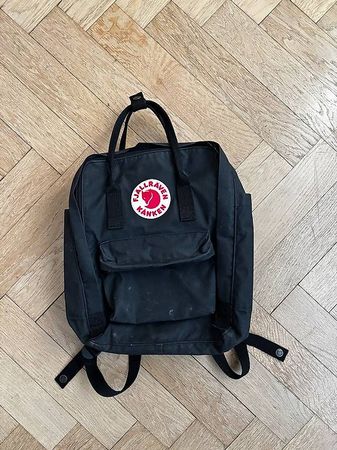 Fjällräven Kånken Laptop Rucksack schwarz  Top Zustand