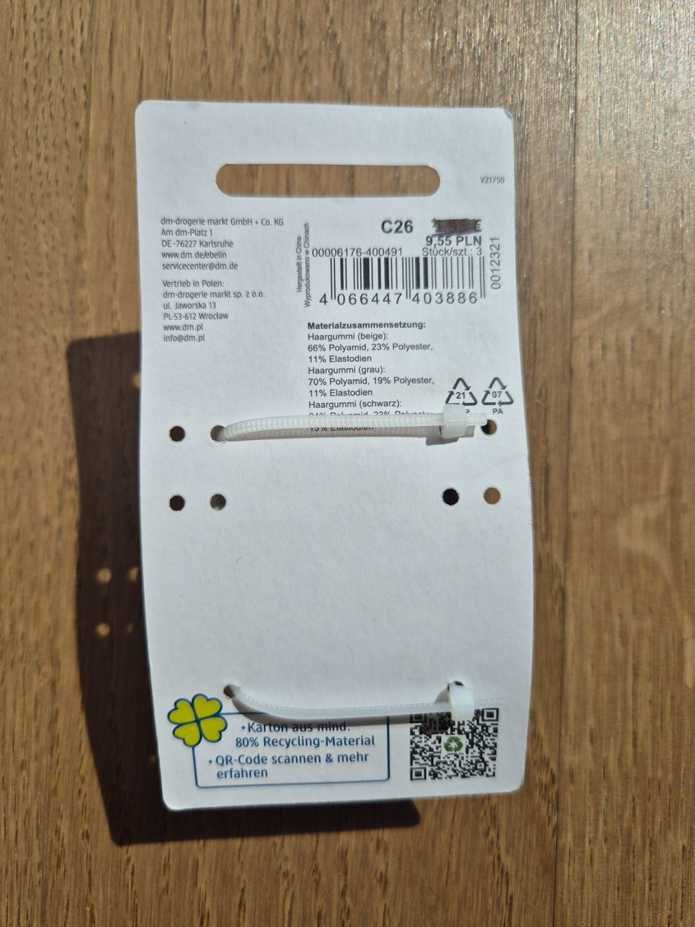 Accessori per capelli: Ebelin Haargummis - 3er Pack, Neu & Originalverpackt! – Nuovo e nell'imballaggio originale da Rheinau venduto da Jackandjones01 3