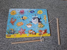 Fischerspiel aus Holz