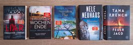 5 packende Krimis/Thriller von Bestseller-Autoren