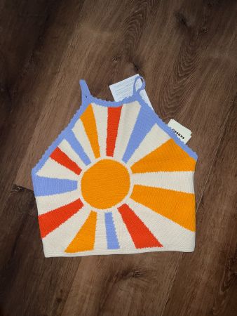 New Sandro crochet top - Size 3