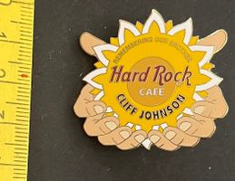 Hardrockcafe Cliff Johnson / Pin neuwertig