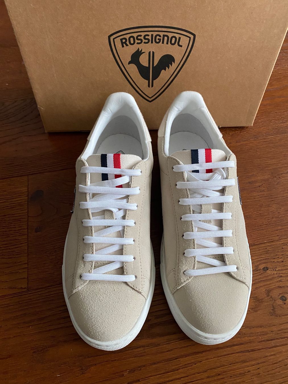 Scarpe da uomo: ROSSIGNOL, Sneaker Echtleder-Velour, Nubuk, Gr. 38 – Nuovo e nell'imballaggio originale da Tägerwilen venduto da 7orange11