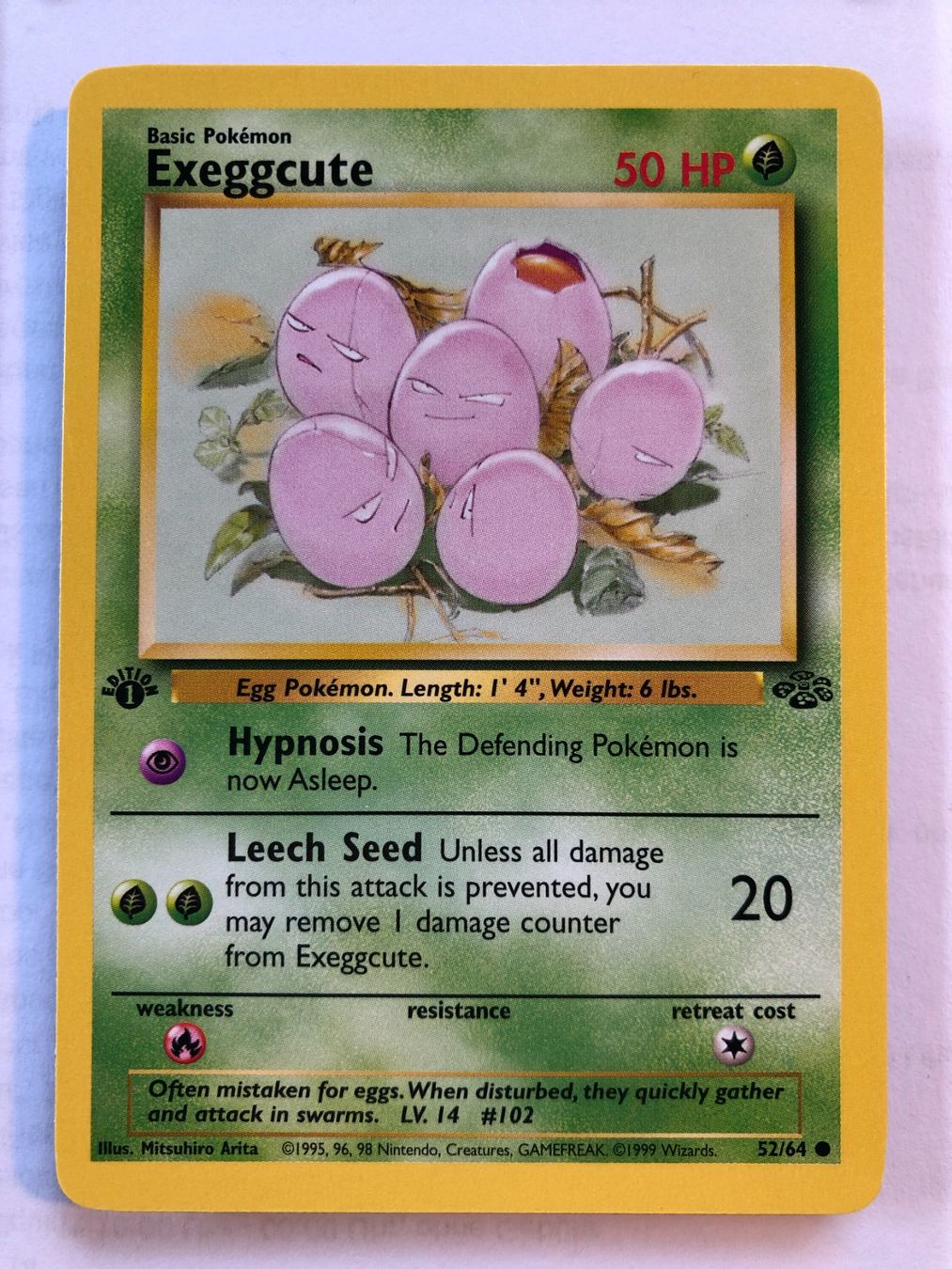 Cartes à collectionner: Exeggcute 1st Jungle - NM - ab 1.- – D'occasion à Giubiasco par dan_pr8b
