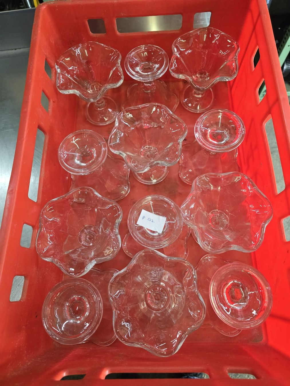 Bicchieri: 12 Dessertgläser Eisbecher #177 – Usato da Wuppenau venduto da Gastro-Wuppenau 3