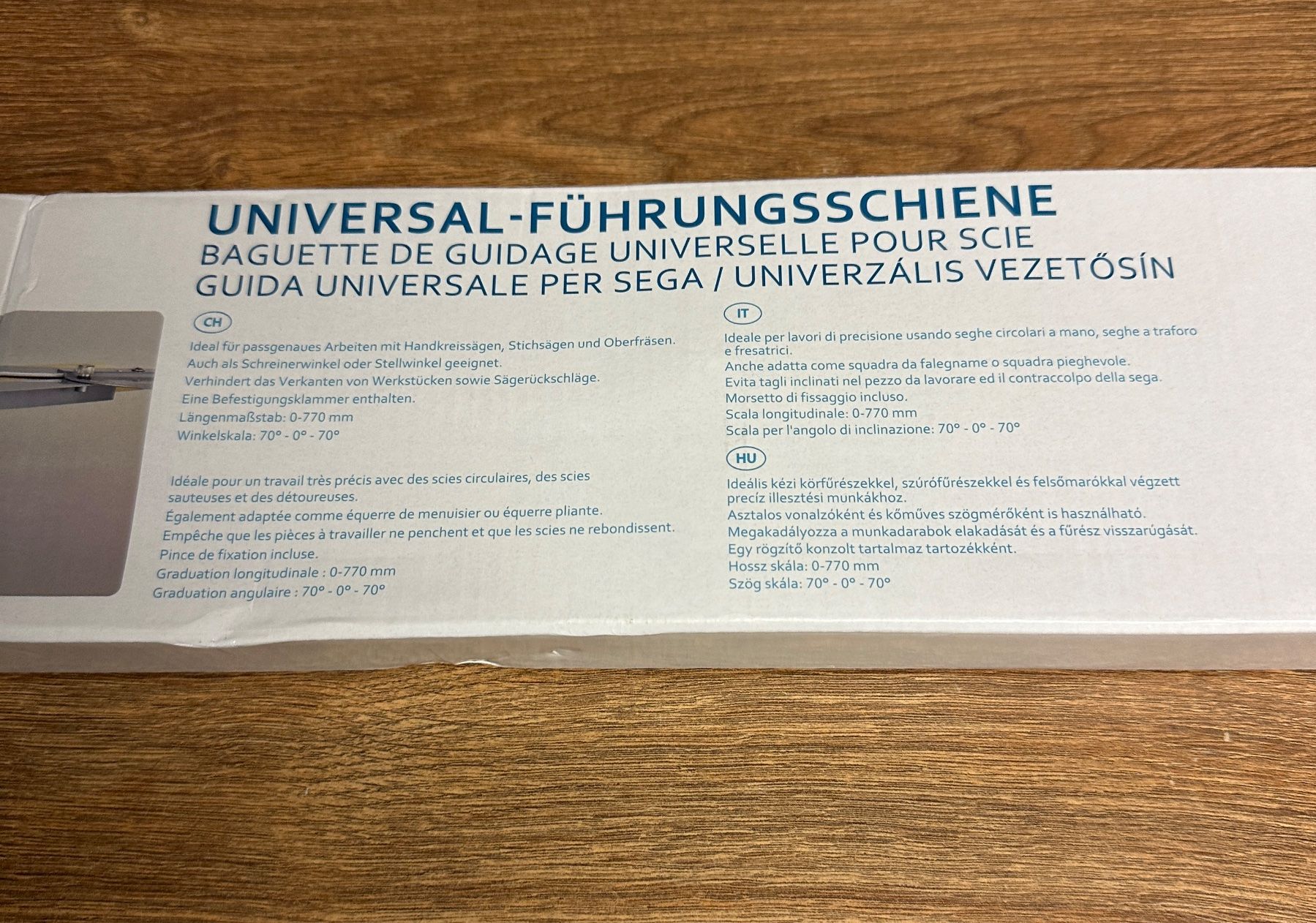 Tutti gli attrezzi: Führungsschiene, 770 mm, Neu! – Nuovo e nell'imballaggio originale da Nussbaumen AG venduto da olitech5415 2