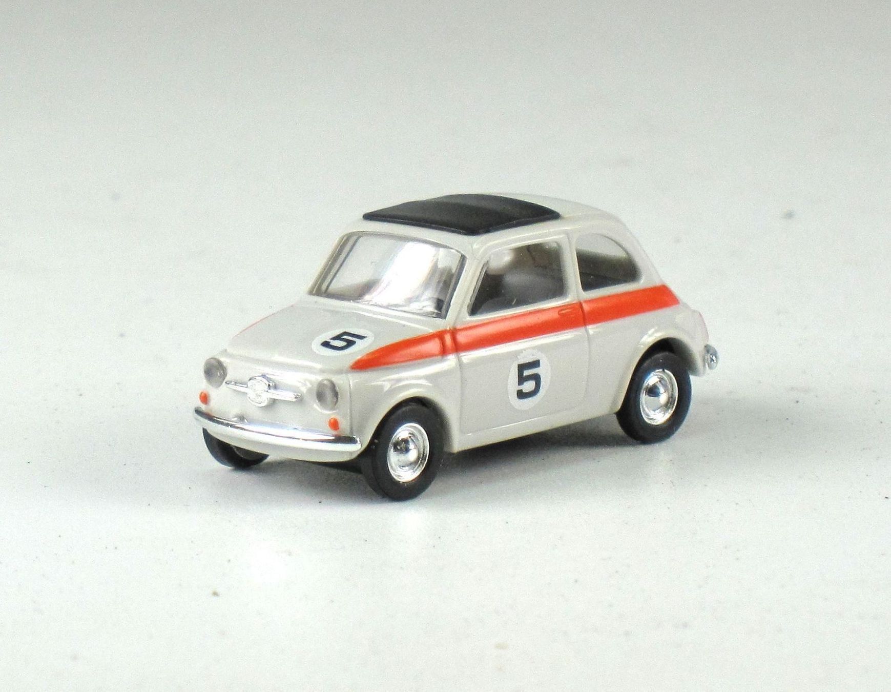 Fiat Modellini d'auto: Busch 48704 FIAT 500 Rallye – Nuovo e nell'imballaggio originale da Derendingen venduto da Benfis