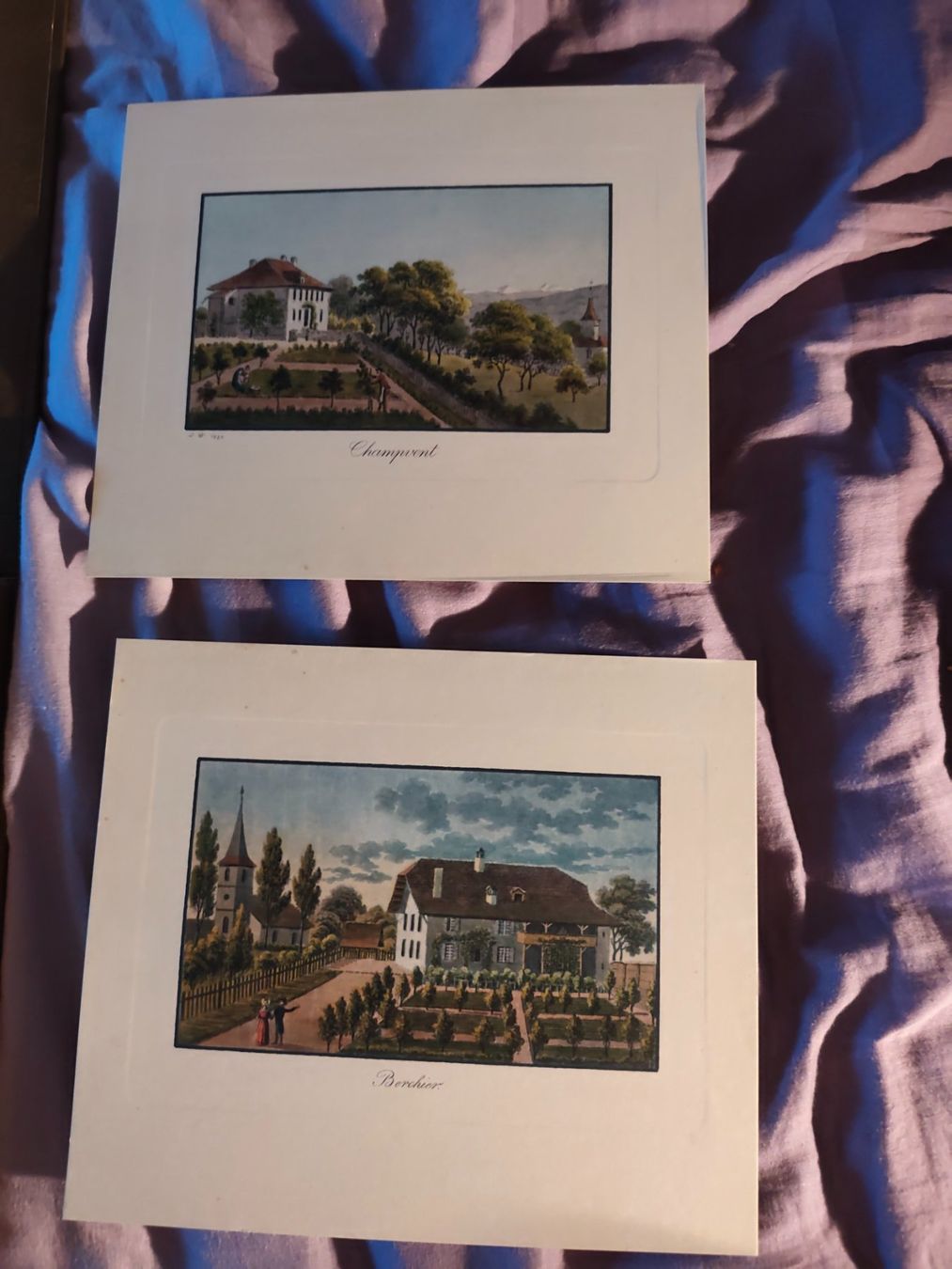 Poster & Bilder: Die Kunstmappe  ,,Les belles  demeures  du canton de Vaud – Neu (gemäss Beschreibung) aus Degersheim von fra_2y6h 2