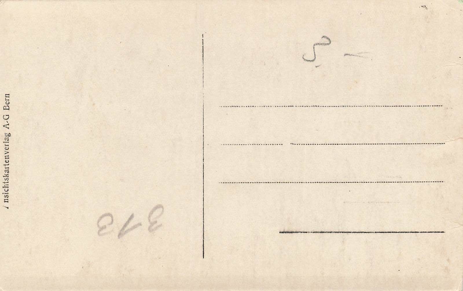 Cartoline postali: Iseltwald pension belvedere – Usato da Biasca venduto da Blenio71 1