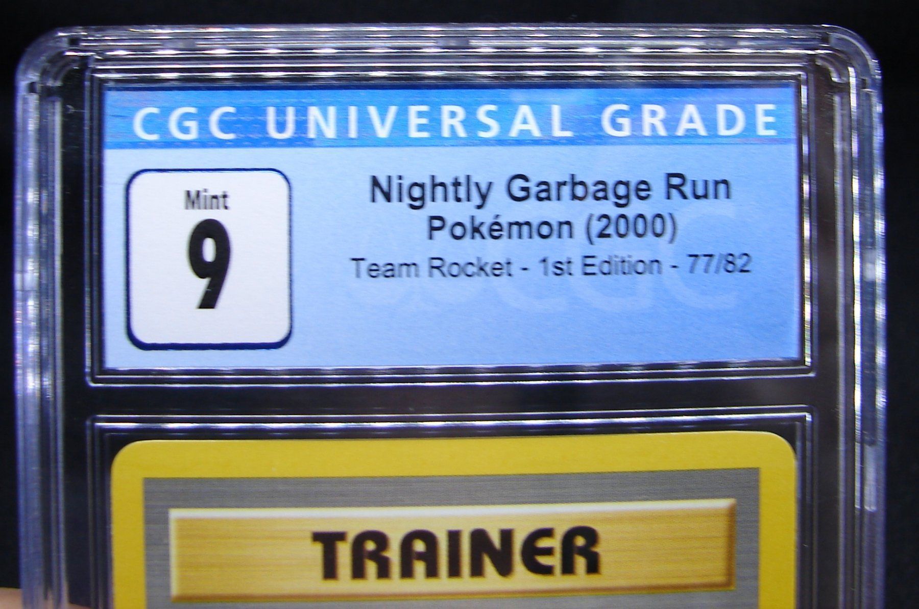 Pokémon Sammelbilder & Trading cards: Pokemon Nightly Garbage Run - 1st Edition - CGC 9 Mint  /219 – Neu (gemäss Beschreibung) aus Rümlang von coh_87ww 1