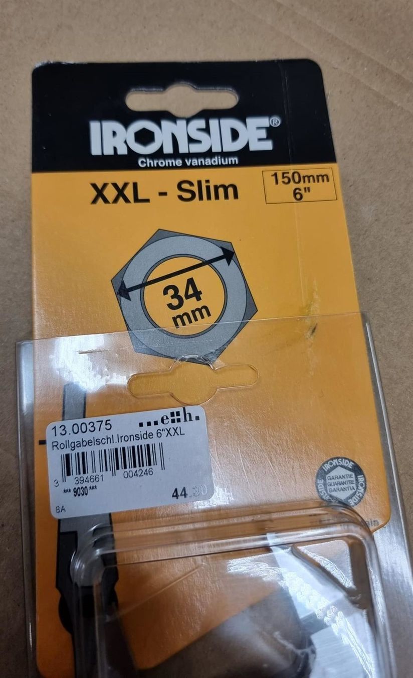 Tutti gli attrezzi: Rollgabelschlüssel IRONSIDE XXL-Slim 6" – Nuovo (secondo la descrizione) da Rebstein venduto da James-Dean 5