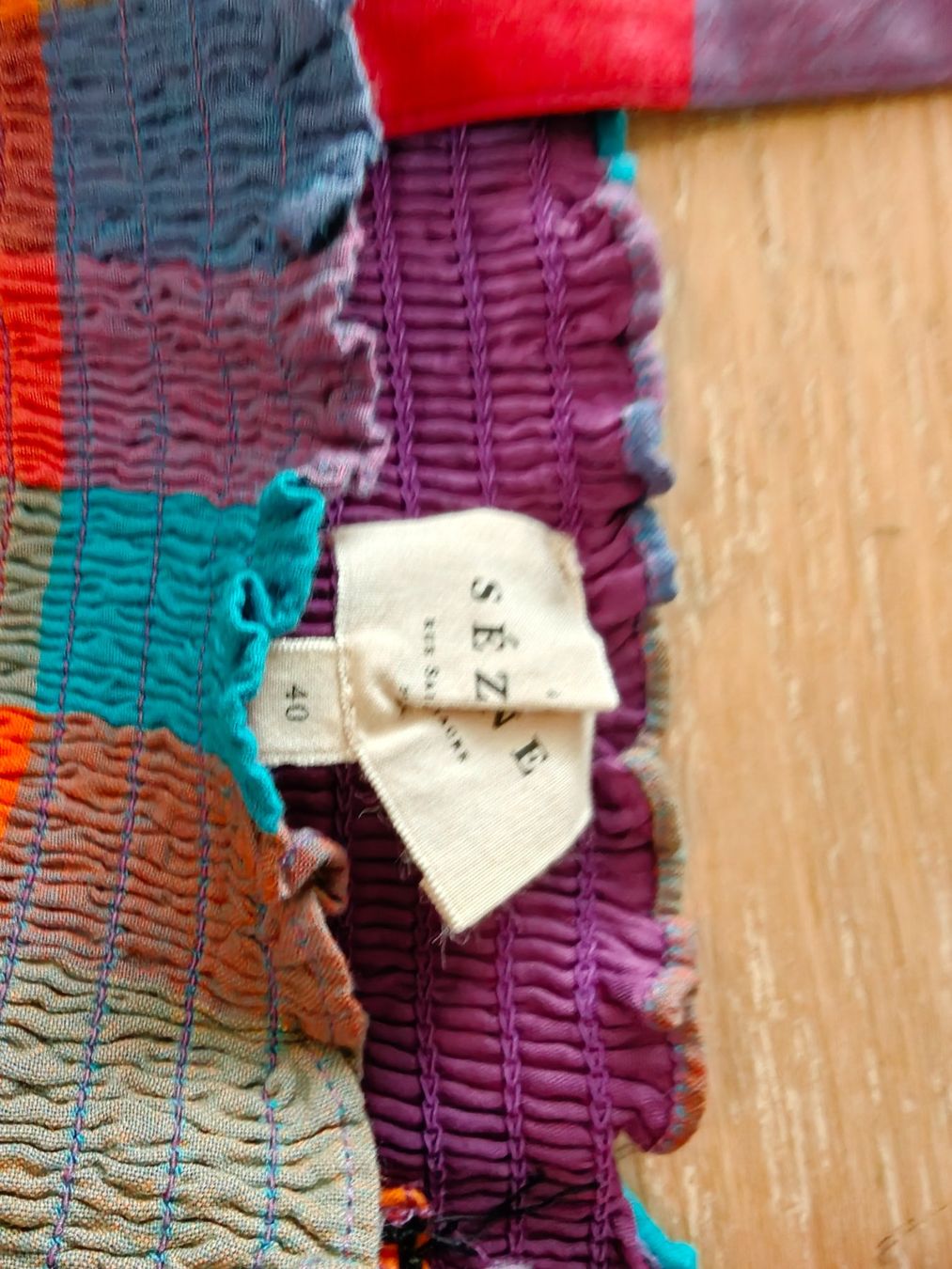 Sezane Vestiti: Sezane Kleid Karo bunt, Gr. 40, neu – Usato da Hedingen venduto da muse10 1
