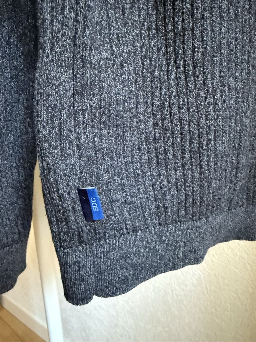 Esprit Pullover & Sweatshirts: Pull maille gris anthracite chiné coton Esprit, t.M/38 – Gebraucht aus Tavannes von Thriftshop 2