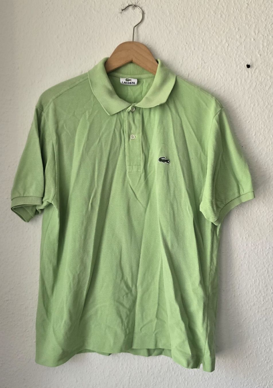 Lacoste Magliette Polo: Polo Lacoste vert clair homme Taille L – Usato da Genève venduto da MariaS2 1