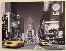 Leinwandbild New York Taxis