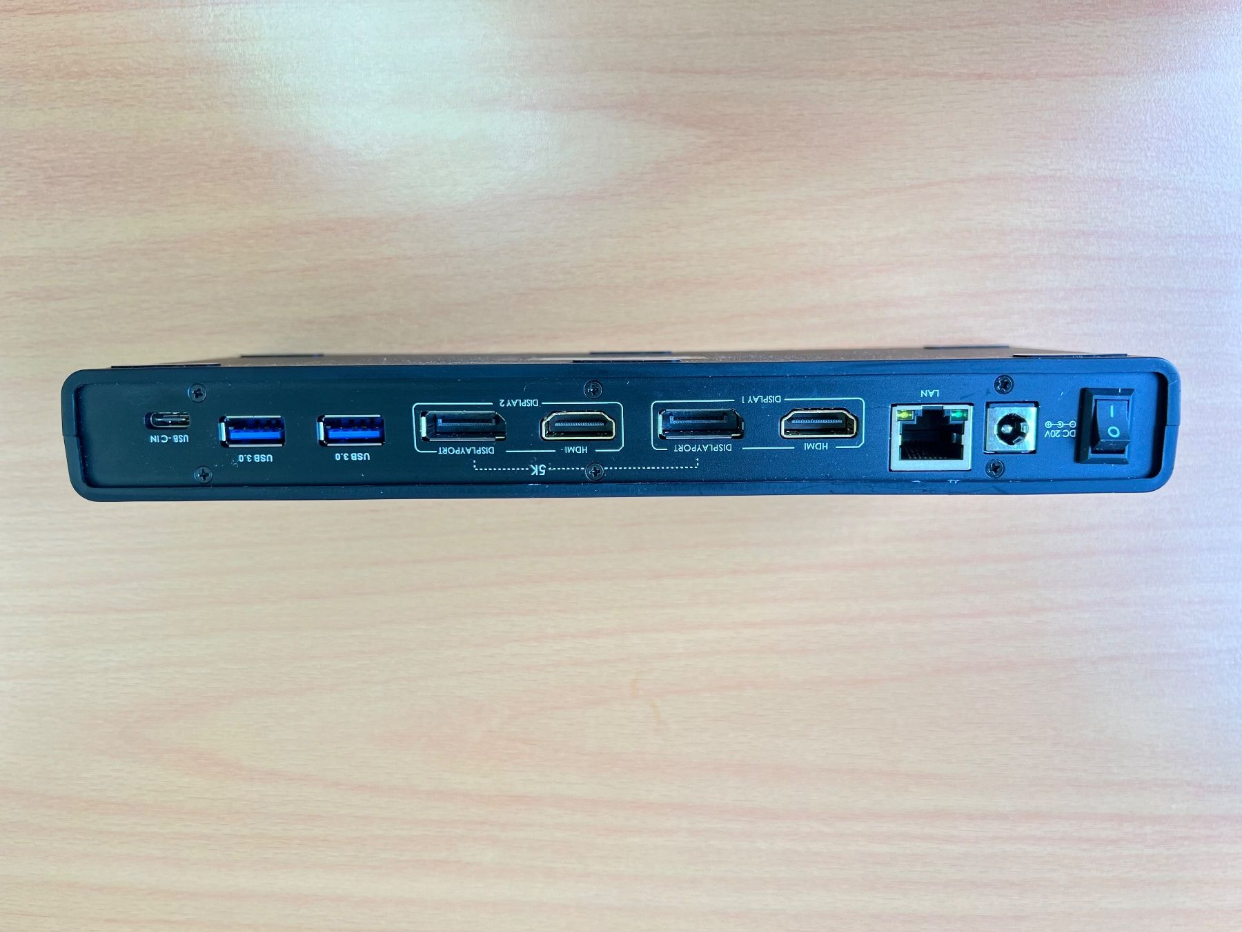 Docking station: WAVLINK 5k - USB C Hub - Docking Station - 2 HDMI Monitore – Usato da St. Gallen venduto da Mr.Deutschmann 2
