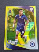 Estevao Willian Neon Yellow Flowfractor Chelsea Topps 25-26