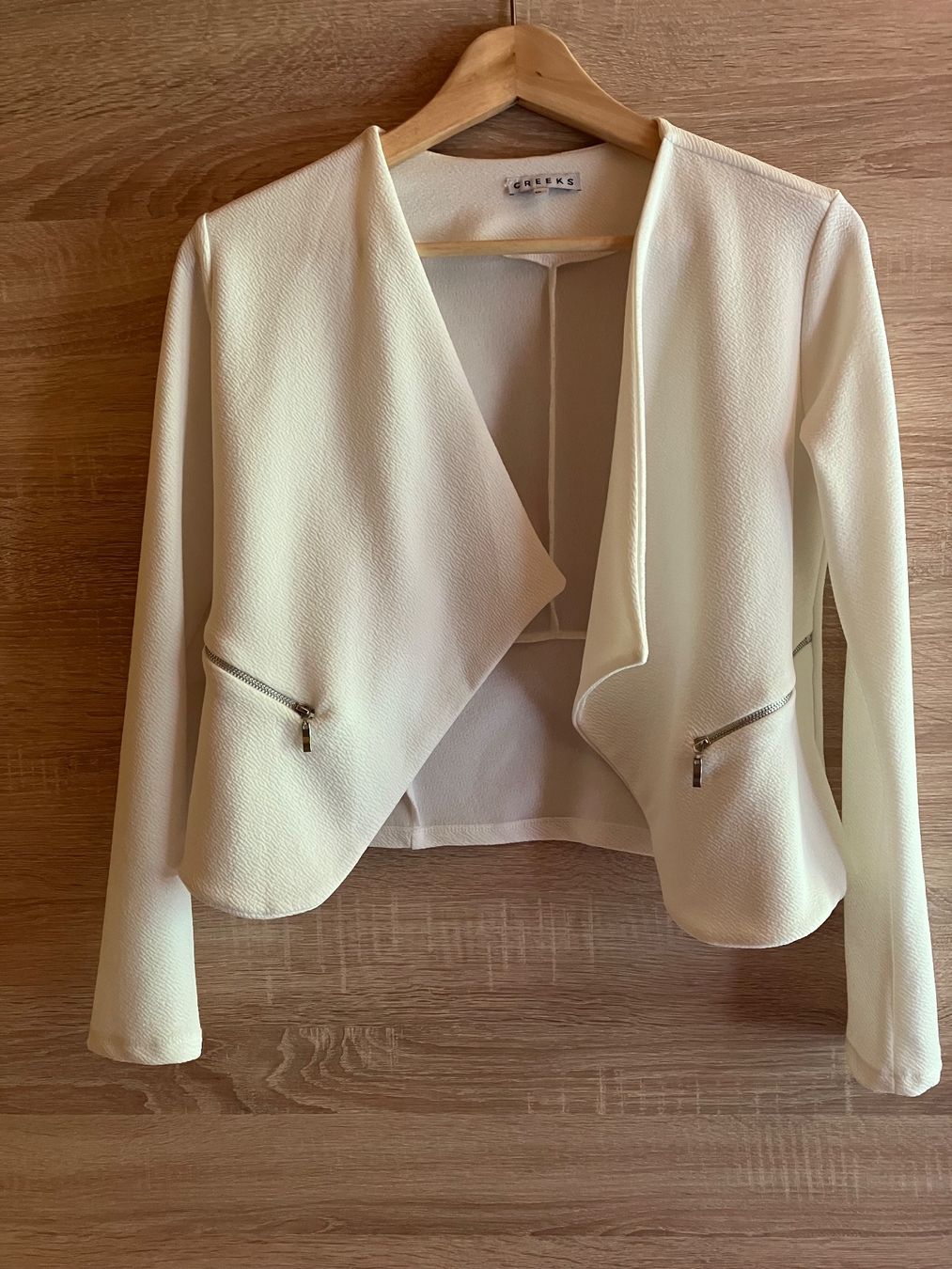 Giacche & Cappotti: Elegantes Jäckchen, weiss – Usato da Alt St. Johann venduto da philipp8179
