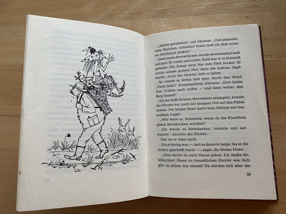 Bücher: Die kleine Hexe - Otfried Preussler – Gebraucht aus Schwarzenburg von Michellu 6