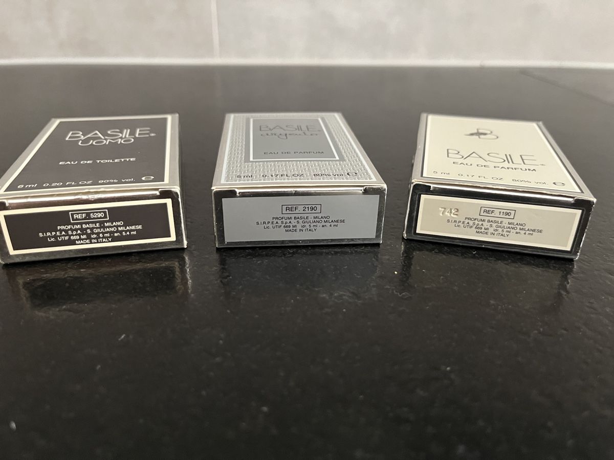 Parfum & Eau de Toilette: Vintage Basile miniature parfum – Gebraucht aus Nyon von Brocante2000 5