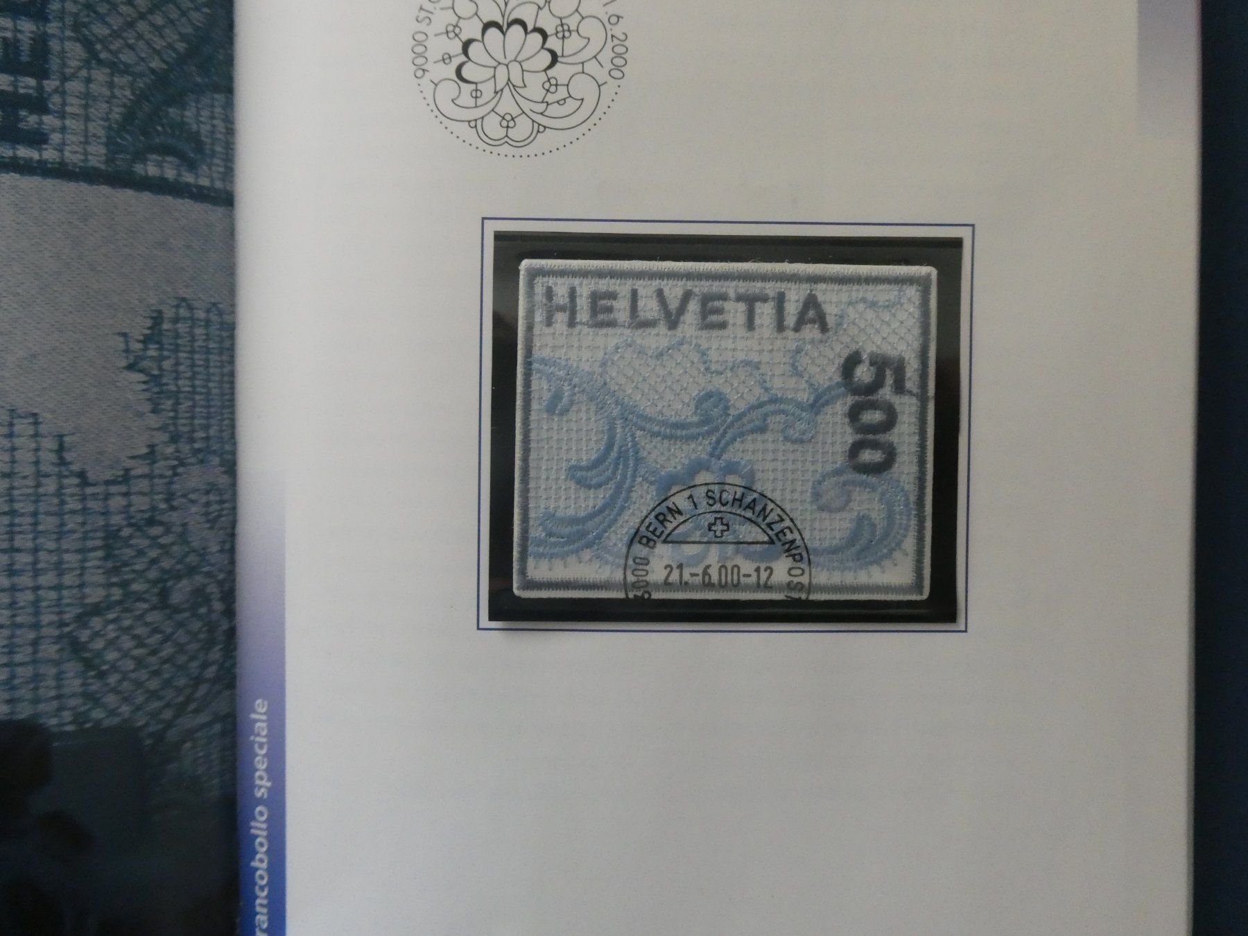 Tutti i francobolli: CH 2000 Jahrbuch gestempelt – Usato da Lausen venduto da Herbamare01 1