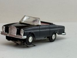 GB5- Faller AMS Mercedes 250 Cabriolet schwarz