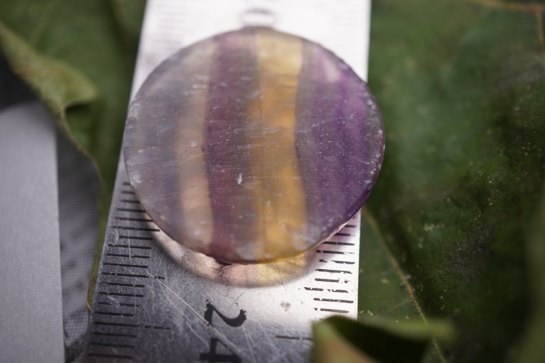 Minerali & Pietre curative: Fluorite  Blume    Cabochon 35ct  ab 1.- – Nuovo e nell'imballaggio originale da Eschenbach SG venduto da topstone 6