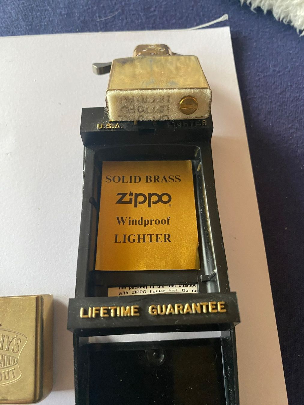 Zippo Accendini: Feuerzeug Zippo Murphys Irish Stout – Usato da Utzenstorf venduto da Horner18 3