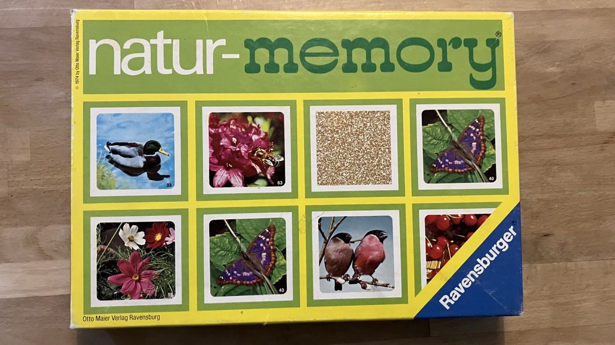 Ravensburger Giochi: Natur-Memory von Ravensburger – Usato da Wettingen venduto da Vichli