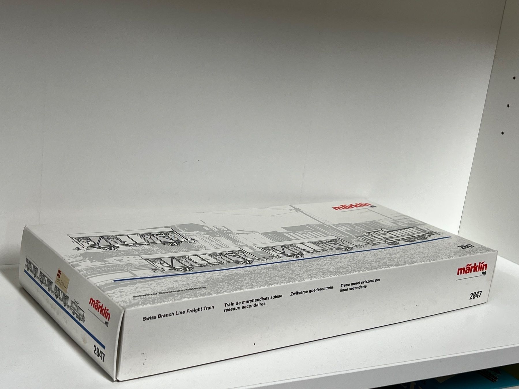 Märklin Modellini di ferrovie: Märklin 2847 Schweizer Nebenbahn-Güterzug H0 AC – Nuovo e nell'imballaggio originale da Neuenhof venduto da ludovicco 4