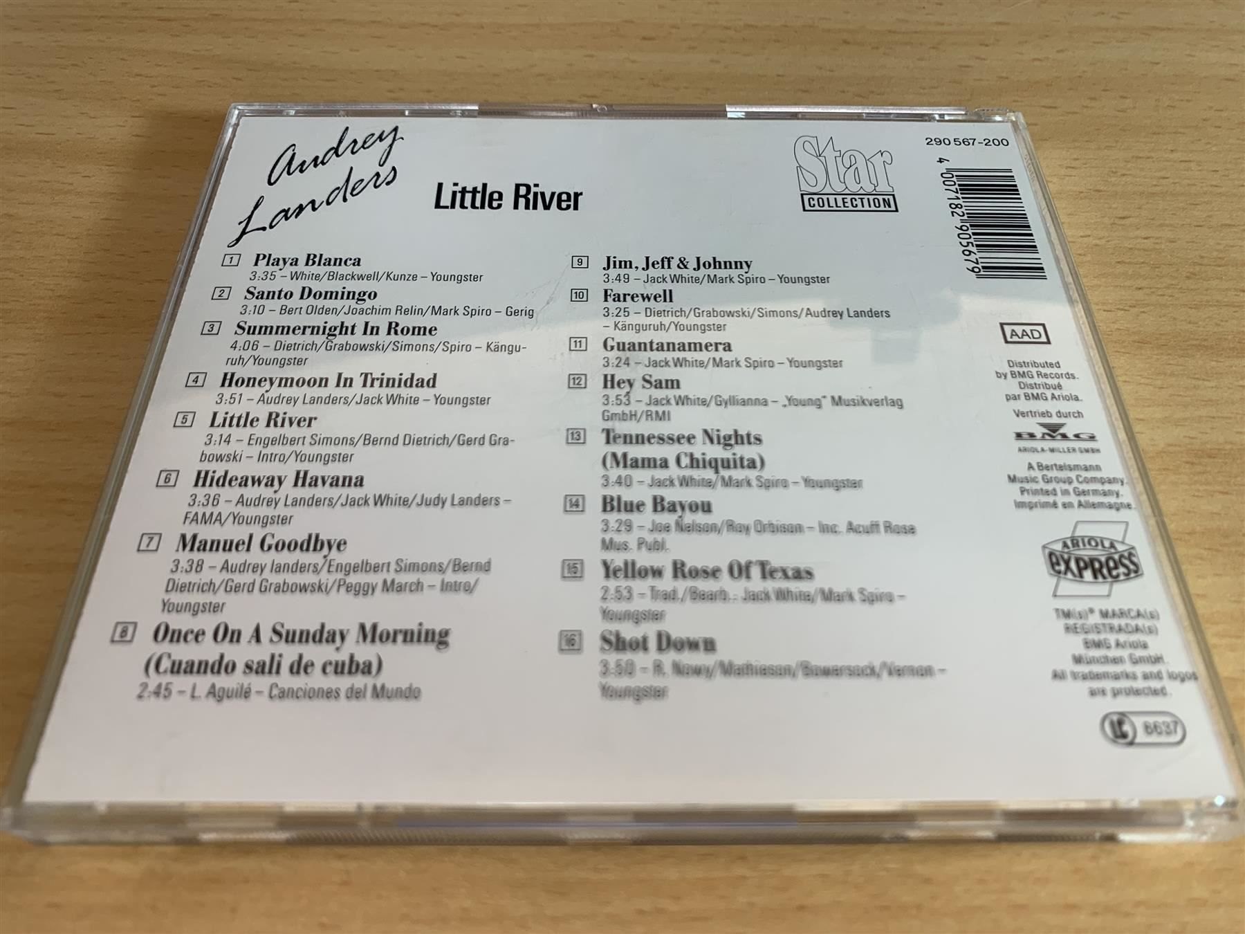 CD: Audrey Landers – Little River – Usato da Rikon im Tösstal venduto da Alpenmutz 1