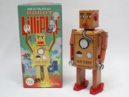 Blech Roboter Lilliput Robot zum aufziehen