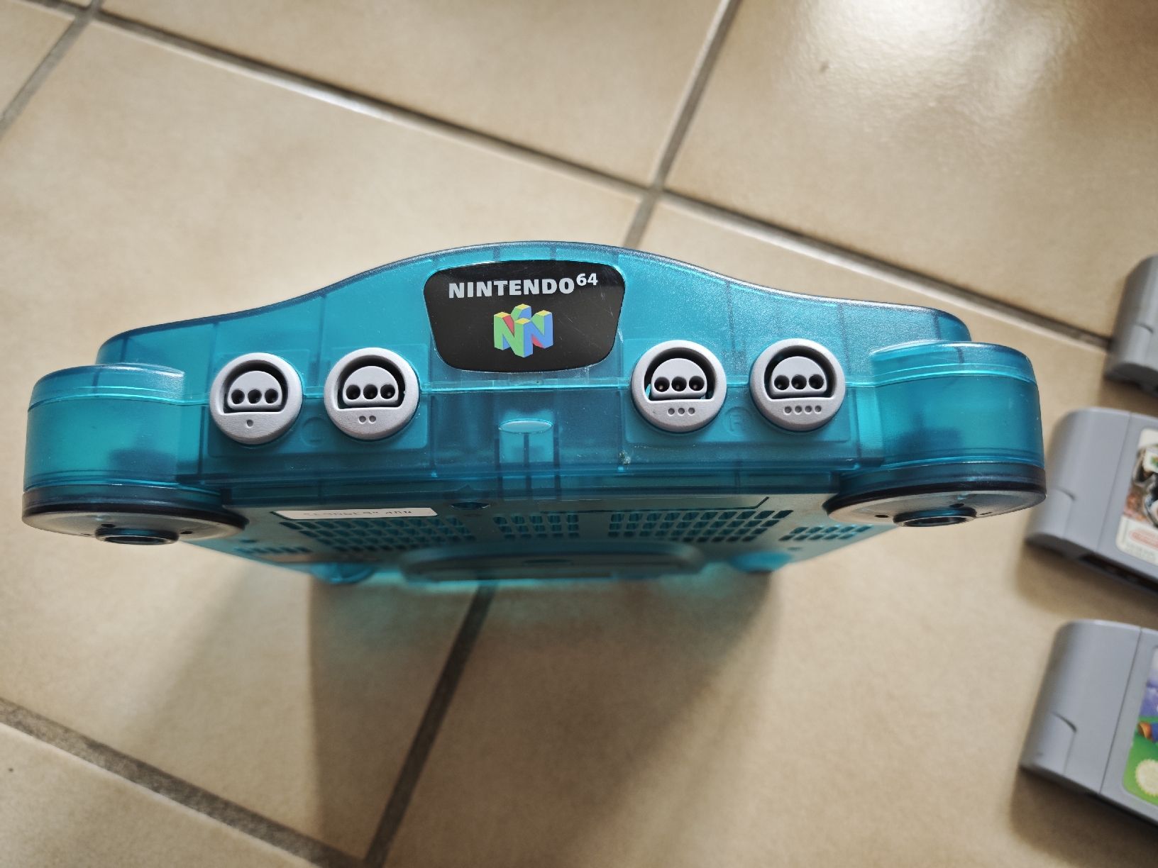 Nintendo Konsolen: Nintendo 64 transparent türkis mit 5 Games – Gebraucht aus Leibstadt von Rova 6