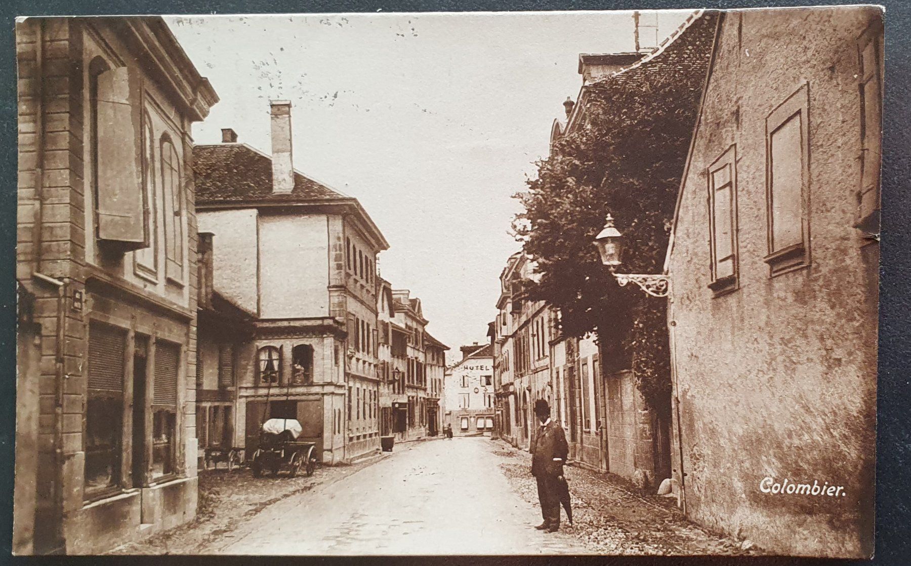 Cartoline postali: Colombier 1926 – Usato da Kreuzlingen venduto da Rschweiz1