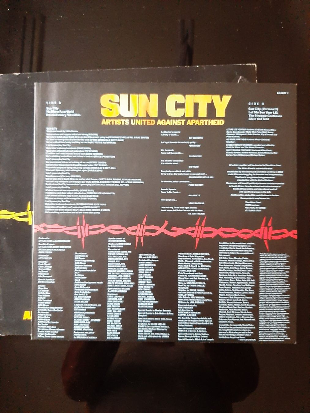 Schallplatten: LP von Sun City  aus 1985 – Gebraucht aus Kreuzlingen von Jack.Daniels 4