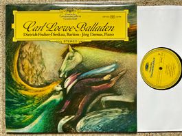 Carl Loewe Balladen VOCAL & PIANO Dieskau Demus LP GEWASCHEN