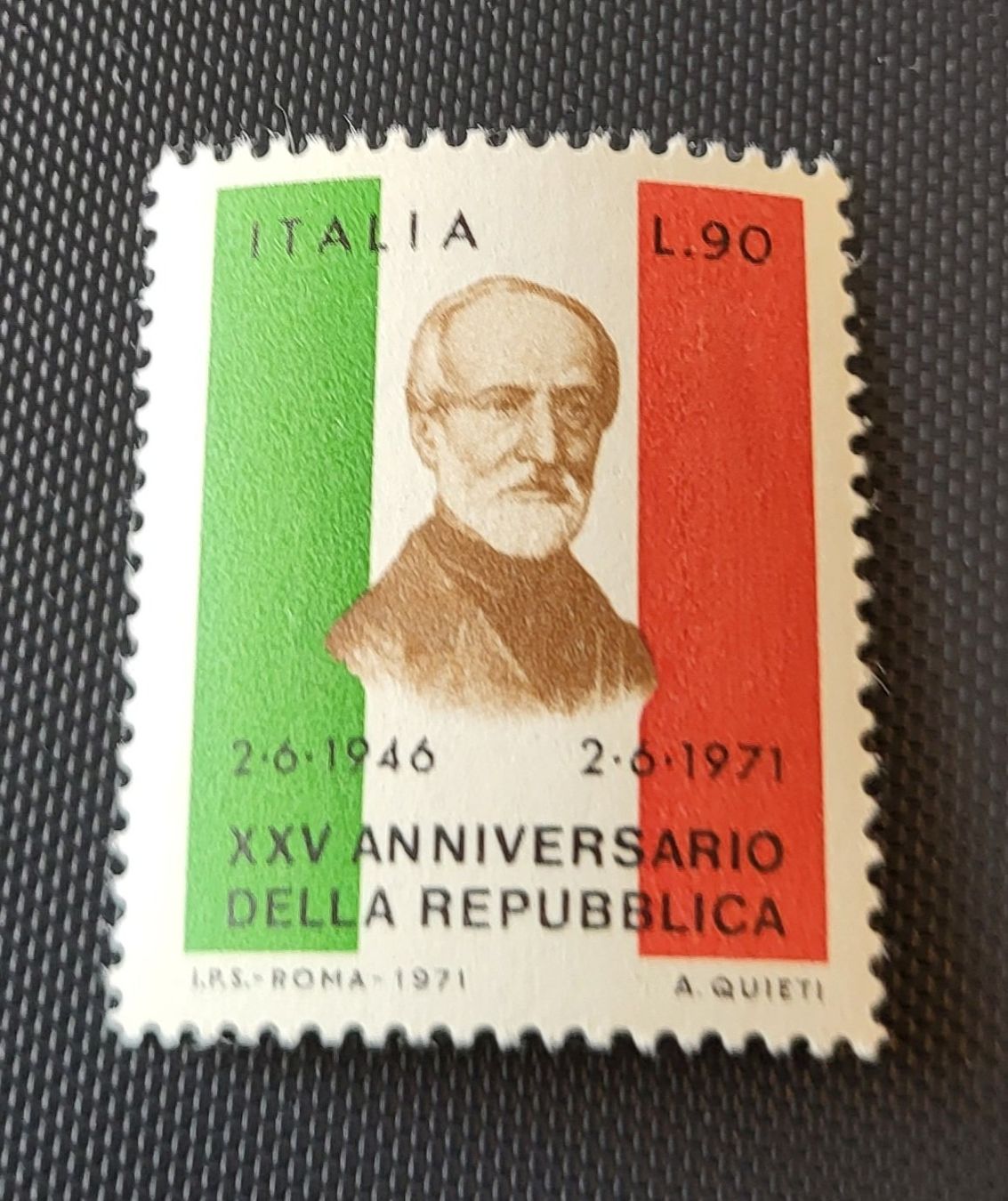 Tutti i francobolli: Italien 1971 briefmarke – Usato da St Gallen venduto da Stampsalshobby