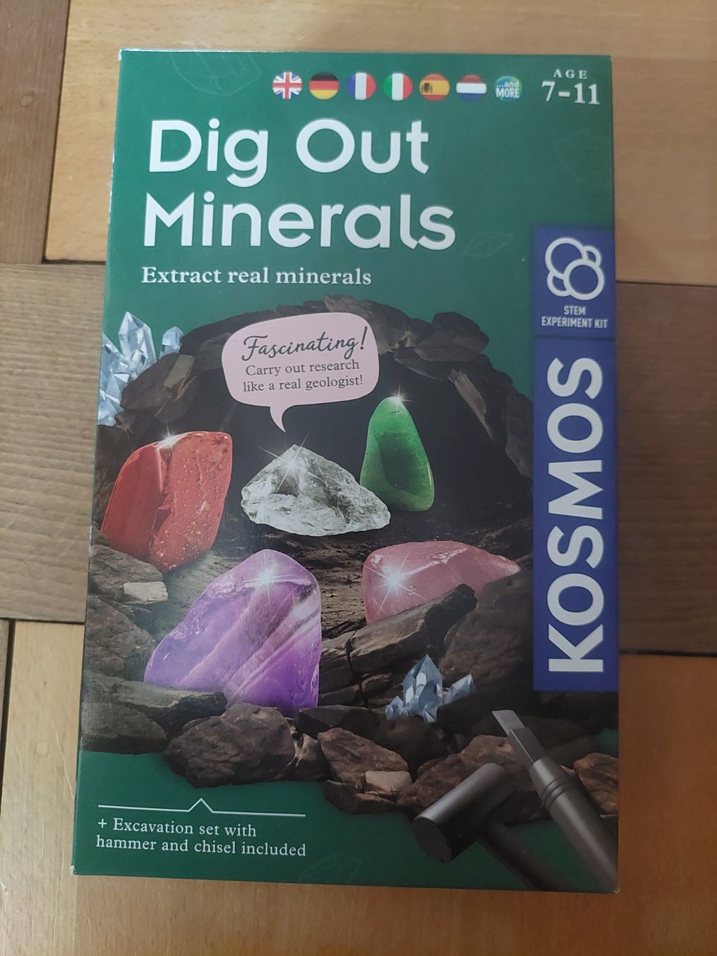 Kosmos Giochi: Kosmos Mineralien Experimentierkasten – Nuovo e nell'imballaggio originale da Beckenried venduto da Havacola 1