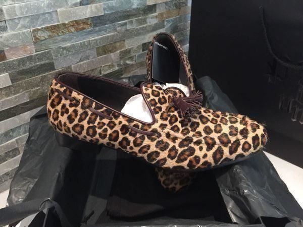 Dsquared2 Scarpe da uomo: Neu DSQUARED2 Luxus Ponyfell Leder Schuh – Nuovo e nell'imballaggio originale da Pratteln venduto da Rbubi 3
