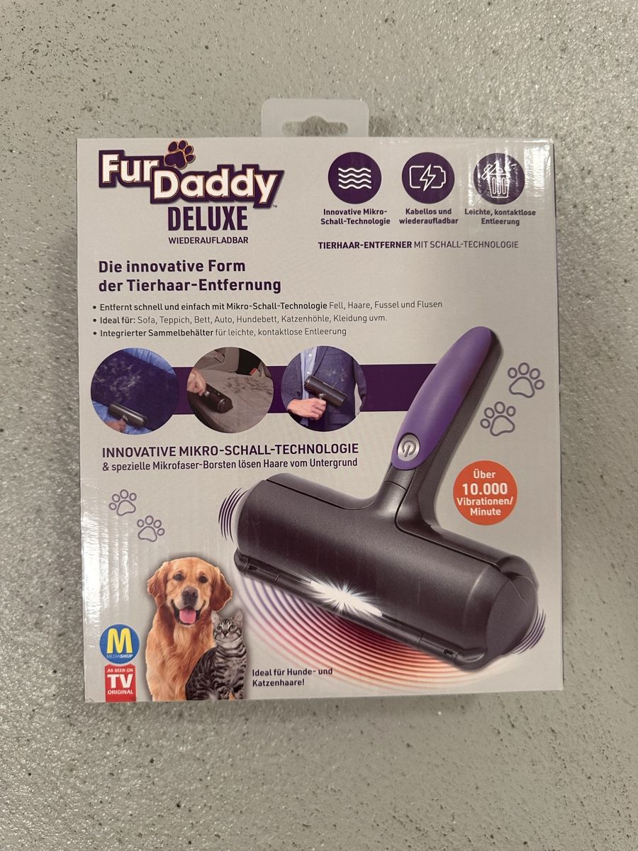 Sonstiges für Haushalt & Wohnen: Tierhaar-Entferner FurDaddy Deluxe – Neu und originalverpackt aus Lufingen von swissmex21